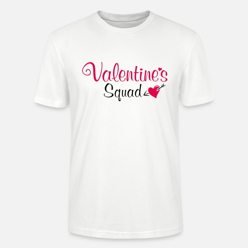L’escouade de la Saint-Valentin - T-shirt bio CRAFTER Stanley Stella Unisexe - blanc
