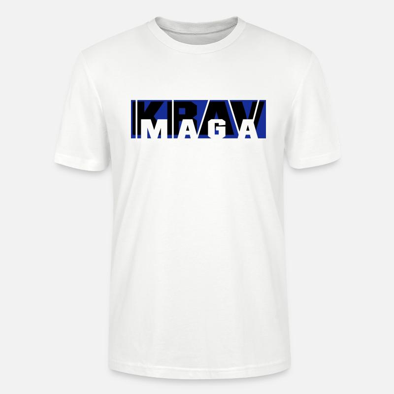 krav_maga_vec_2 de - Stanley/Stella Unisex Bio-T-Shirt CRAFTER - Weiß