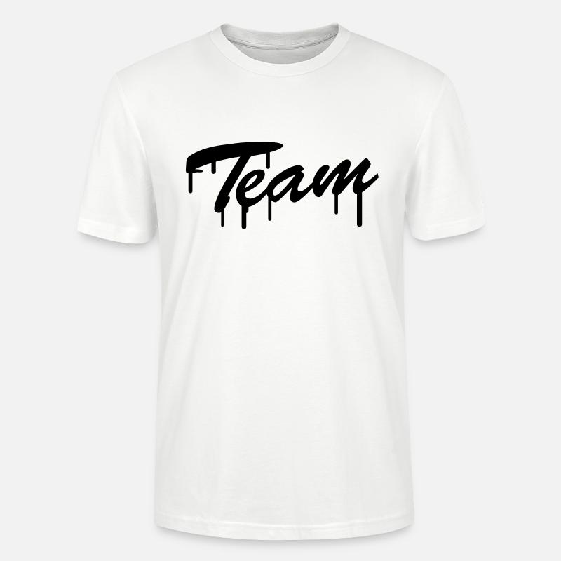 Team Graffiti - T-shirt bio CRAFTER Stanley Stella Unisexe - blanc