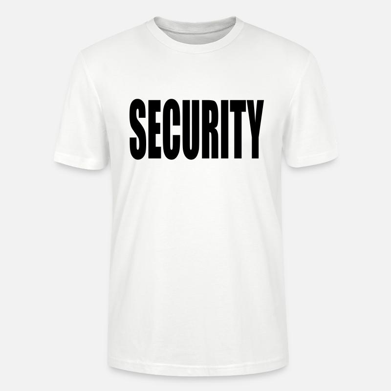 Security Graffiti Logo - Stanley/Stella Unisex Bio-T-Shirt CRAFTER - Weiß