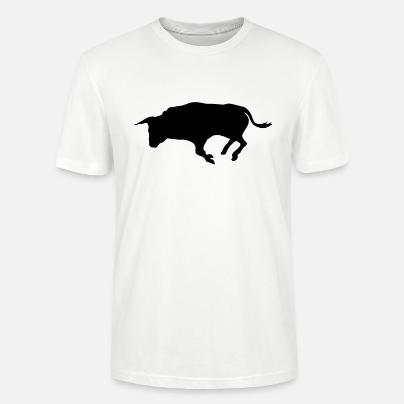 stier - Stanley/Stella Unisex Bio-T-Shirt CRAFTER - Weiß