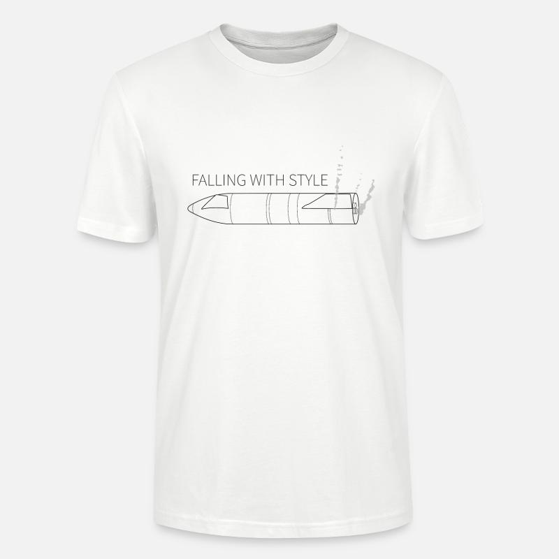Starship Falling mit Stil - Stanley/Stella Unisex Bio-T-Shirt CRAFTER - Weiß