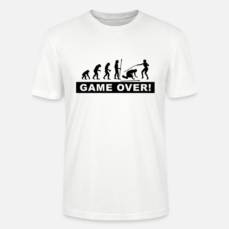 evolution_wedding4 - Stanley/Stella Unisex Bio-T-Shirt CRAFTER - Weiß