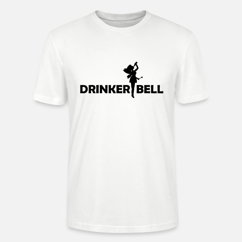 Drinkerbell - Stanley/Stella Unisex Bio-T-Shirt CRAFTER - Weiß