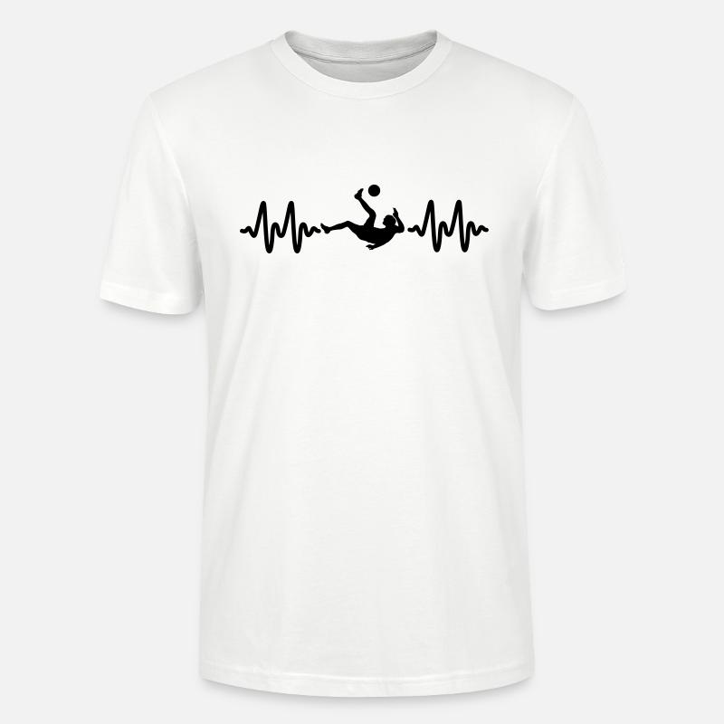 Fußball - Stanley/Stella Unisex Bio-T-Shirt CRAFTER - Weiß