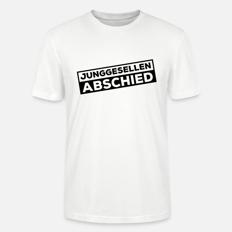 junggesellen abschied design - Stanley/Stella Unisex Bio-T-Shirt CRAFTER - Weiß