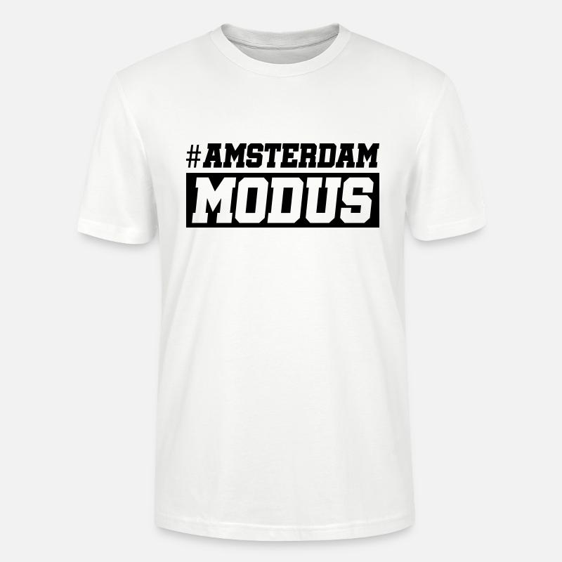 amsterdam modus design - Stanley/Stella Unisex Bio-T-Shirt CRAFTER - Weiß