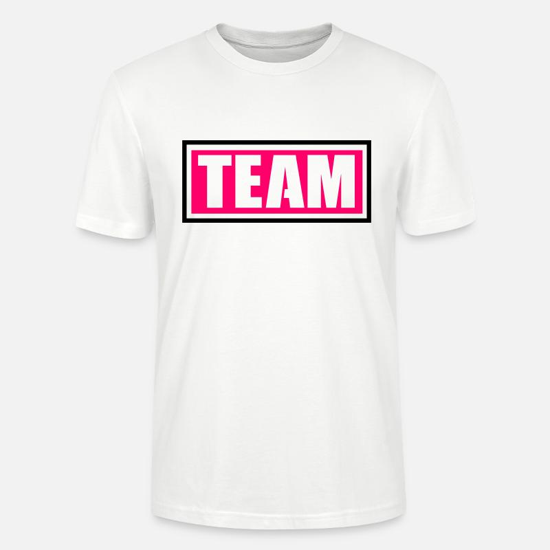 équipe - T-shirt bio CRAFTER Stanley Stella Unisexe - blanc
