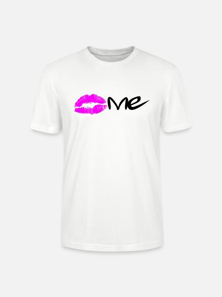Kiss me - Stanley/Stella Unisex Bio-T-Shirt CRAFTER - Weiß