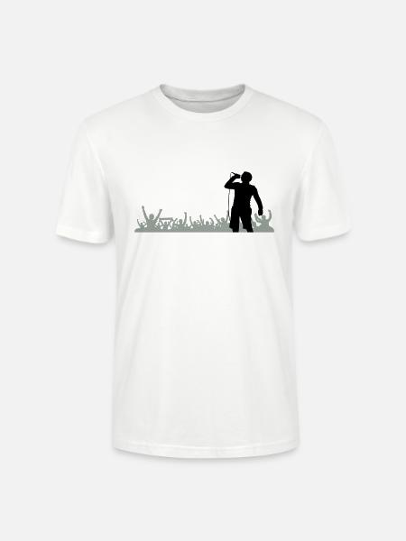 Sänger Band Fans - Stanley/Stella Unisex Bio-T-Shirt CRAFTER - Weiß