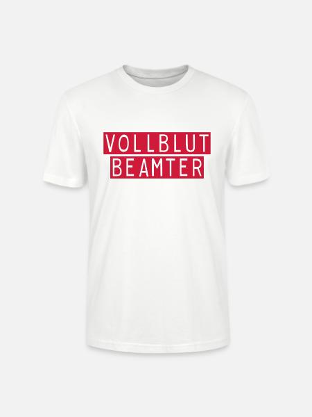 vollblut beamter - Stanley/Stella Unisex Bio-T-Shirt CRAFTER - Weiß