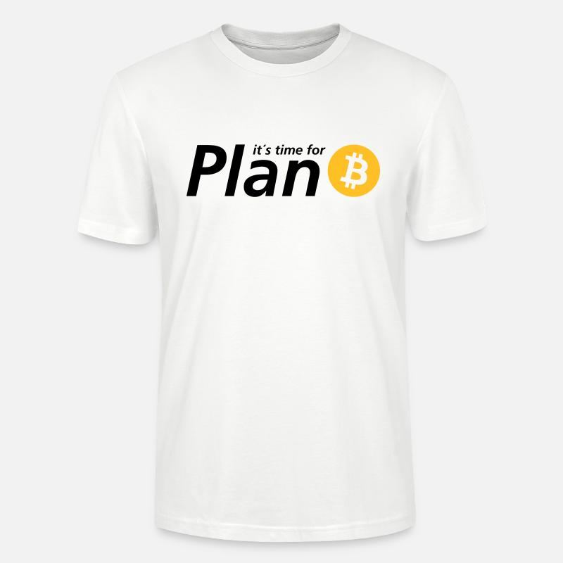 Time for plan B - Stanley/Stella Unisex Bio-T-Shirt CRAFTER - Weiß