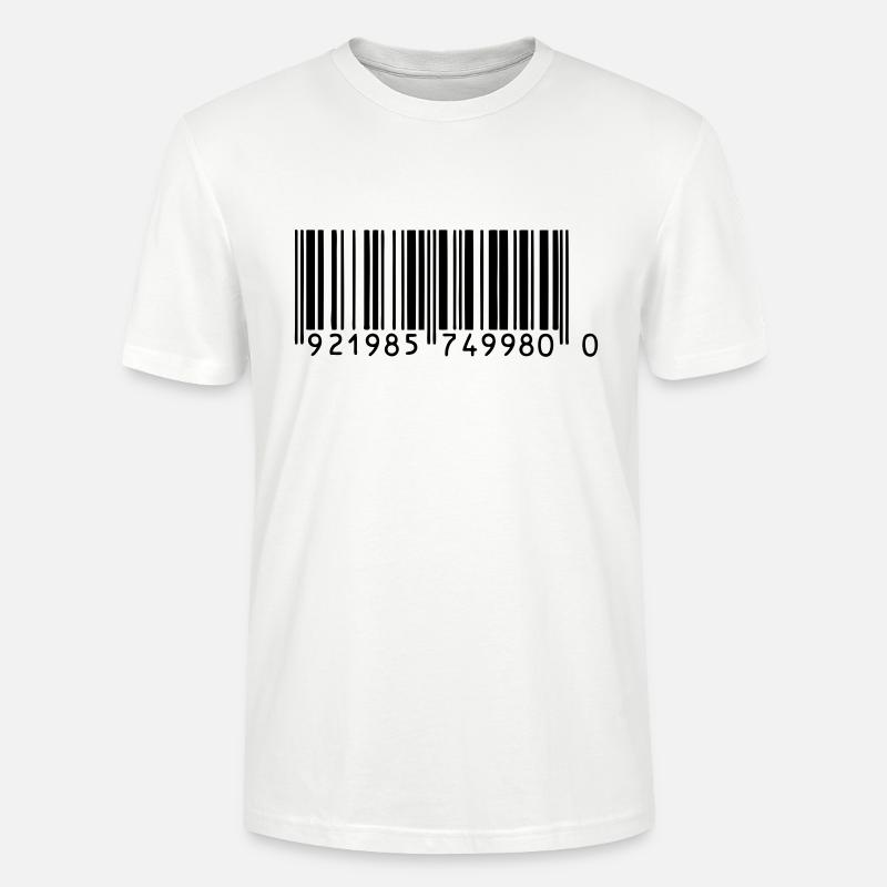 barcode - Stanley/Stella Unisex Bio-T-Shirt CRAFTER - Weiß