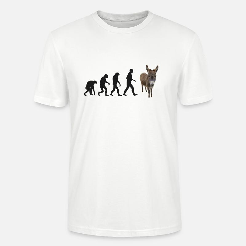 esel evolution - T-shirt bio CRAFTER Stanley Stella Unisexe - blanc