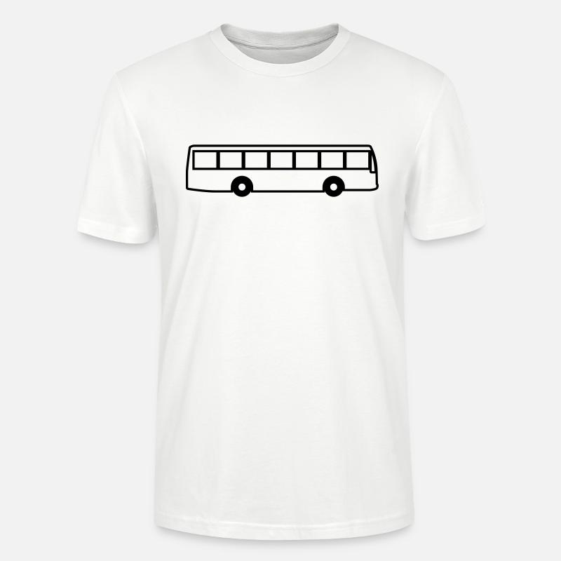 bus - Stanley/Stella Unisex Bio-T-Shirt CRAFTER - Weiß