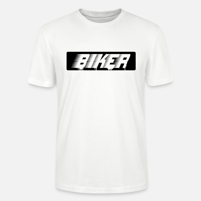 biker_1 - Stanley/Stella Unisex Bio-T-Shirt CRAFTER - Weiß
