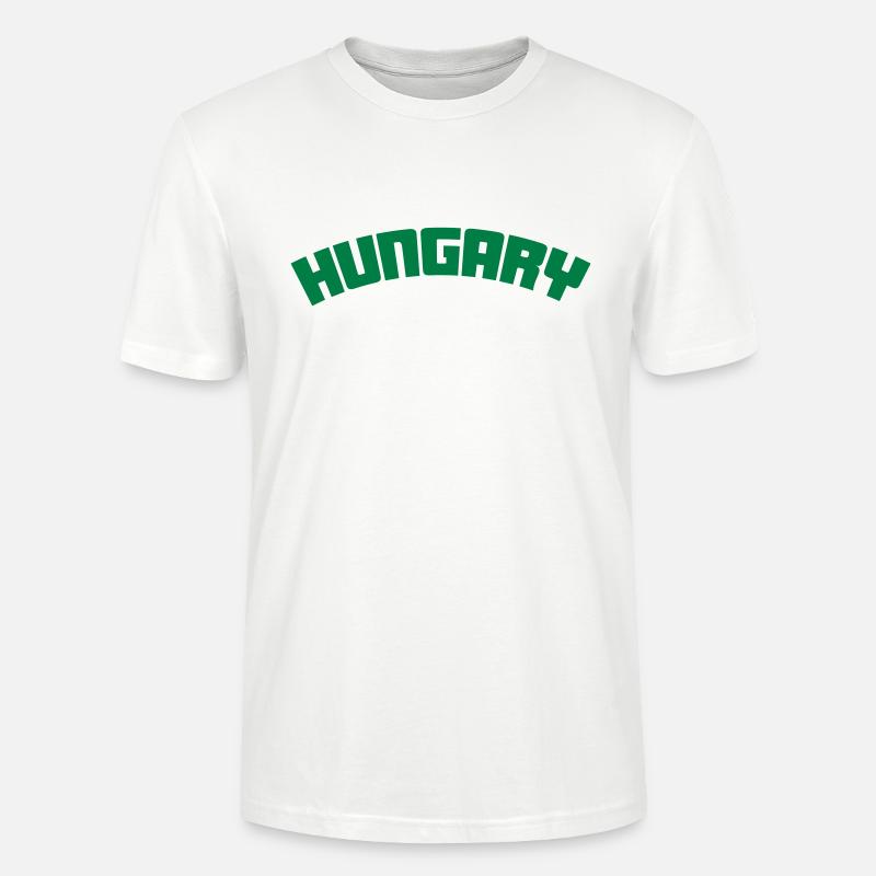hungary - T-shirt bio CRAFTER Stanley Stella Unisexe - blanc