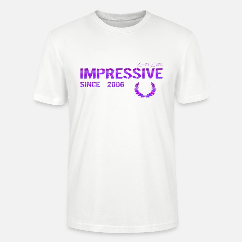Impressive since 2006 - Stanley/Stella Unisex Bio-T-Shirt CRAFTER - Weiß