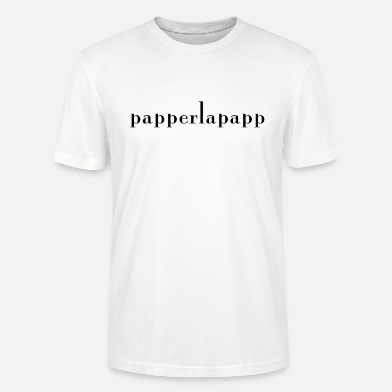 papperlapapp Ruhrdeutsch - Stanley/Stella Unisex Bio-T-Shirt CRAFTER - Weiß