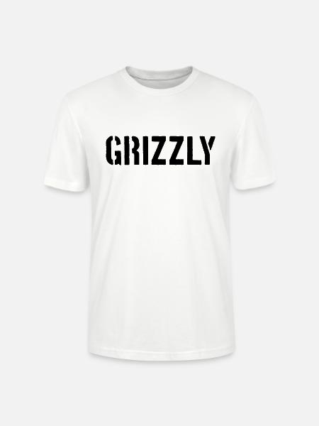 Grizzly Bär Slogan - Stanley/Stella Unisex Bio-T-Shirt CRAFTER - Weiß