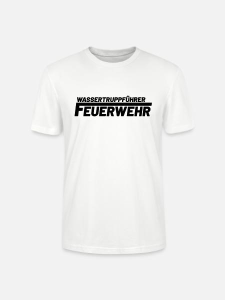 Wassertruppführer Freiwillige Feuerwehr - Stanley/Stella Unisex Bio-T-Shirt CRAFTER - Weiß