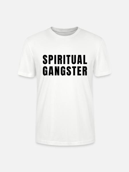 SPIRITUAL GANGSTER - Stanley/Stella Unisex Bio-T-Shirt CRAFTER - Weiß