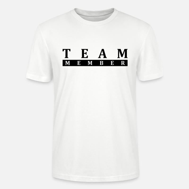 Membre de l’équipe 2 - T-shirt bio CRAFTER Stanley Stella Unisexe - blanc