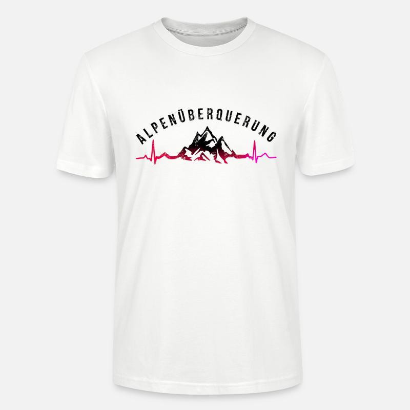 Alpenüberquerung E5 - Stanley/Stella Unisex Bio-T-Shirt CRAFTER - Weiß