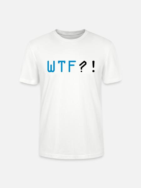 wtf - Stanley/Stella Unisex Bio-T-Shirt CRAFTER - Weiß