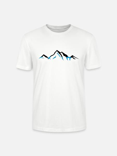 berge_002 - Stanley/Stella CRAFTER Unisex Organic T-Shirt - white