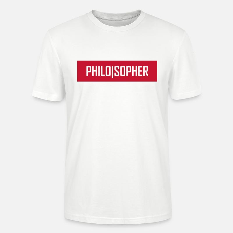 Philosopher - Stanley/Stella Unisex Bio-T-Shirt CRAFTER - Weiß