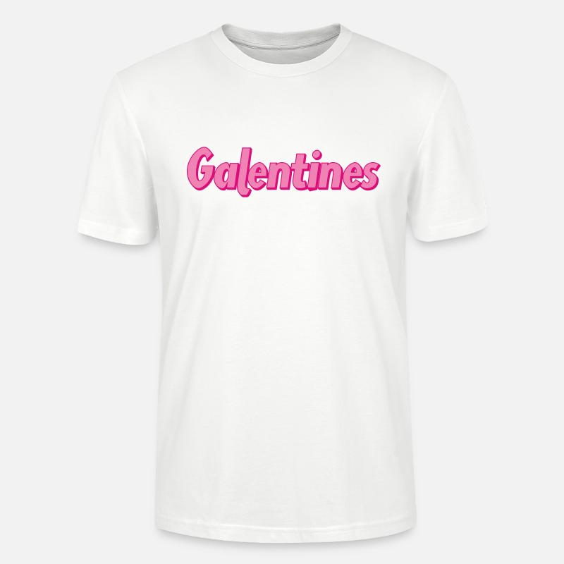 Galentine - Stanley/Stella Unisex Bio-T-Shirt CRAFTER - Weiß