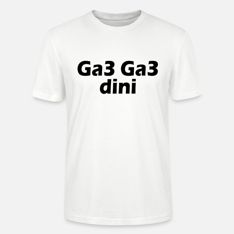 Ga3 ga3 dini - Stanley/Stella Unisex Bio-T-Shirt CRAFTER - Weiß