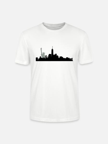 new york manhatten - Stanley/Stella Unisex Bio-T-Shirt CRAFTER - Weiß