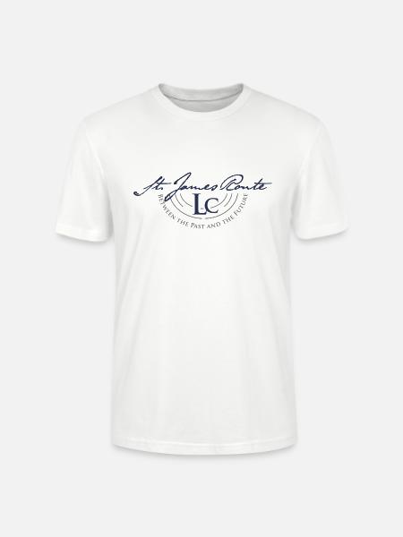thewaypastandfuture Compostela - Stanley/Stella Unisex Bio-T-Shirt CRAFTER - Weiß