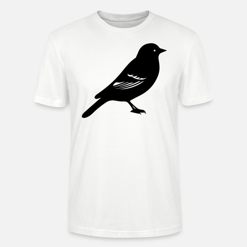 Vogel - Stanley/Stella Unisex Bio-T-Shirt CRAFTER - Weiß