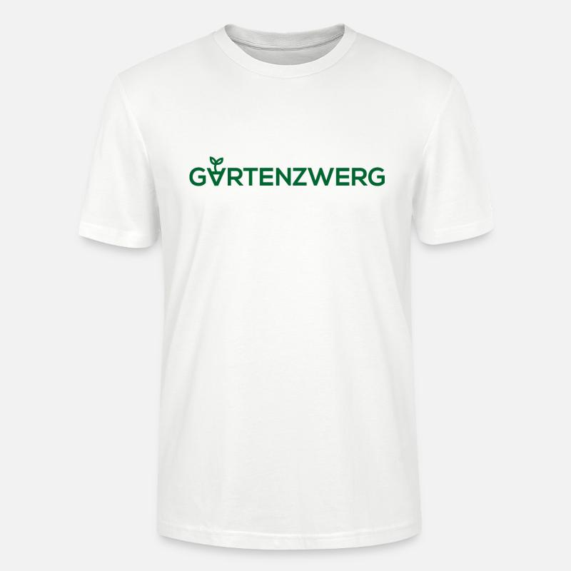 Gartenzwerg - Stanley/Stella Unisex Bio-T-Shirt CRAFTER - Weiß