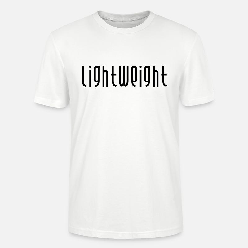 Lightweight ! Sprüche Geschenk - Stanley/Stella Unisex Bio-T-Shirt CRAFTER - Weiß