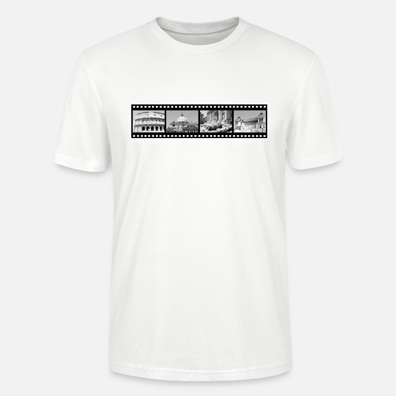 Impressionen von Rom - Stanley/Stella Unisex Bio-T-Shirt CRAFTER - Weiß