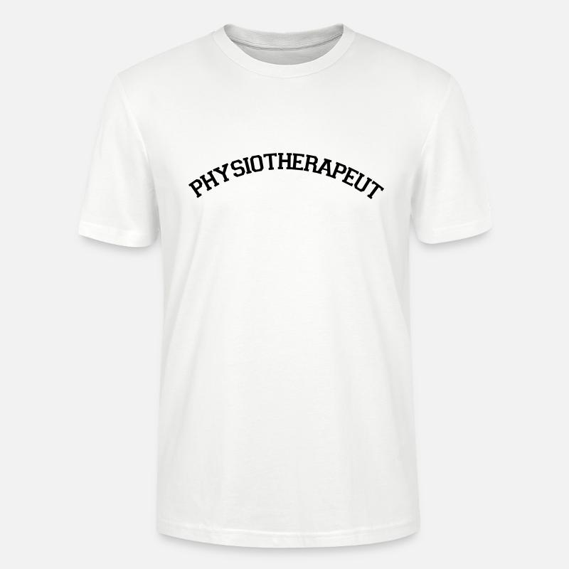 Physiotherapeut - Stanley/Stella Unisex Bio-T-Shirt CRAFTER - Weiß