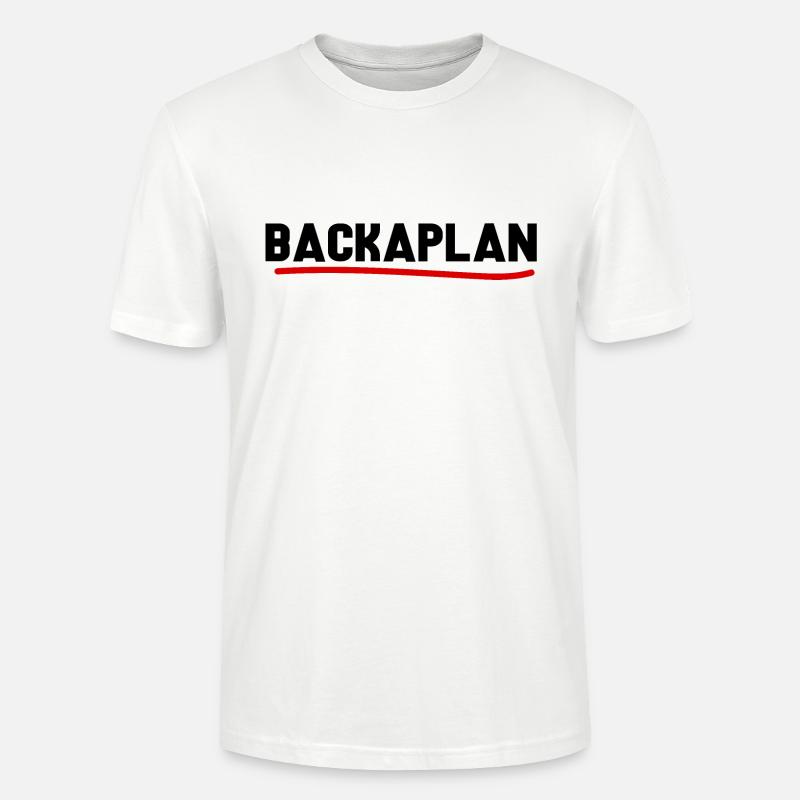 Backaplan - Stanley/Stella Unisex Bio-T-Shirt CRAFTER - Weiß
