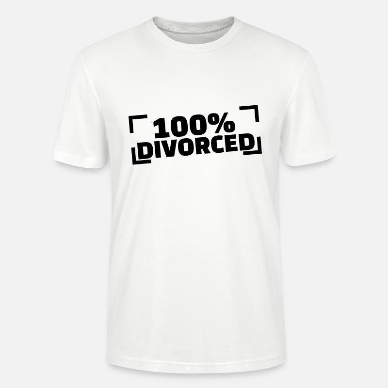 Scheidung - Stanley/Stella Unisex Bio-T-Shirt CRAFTER - Weiß
