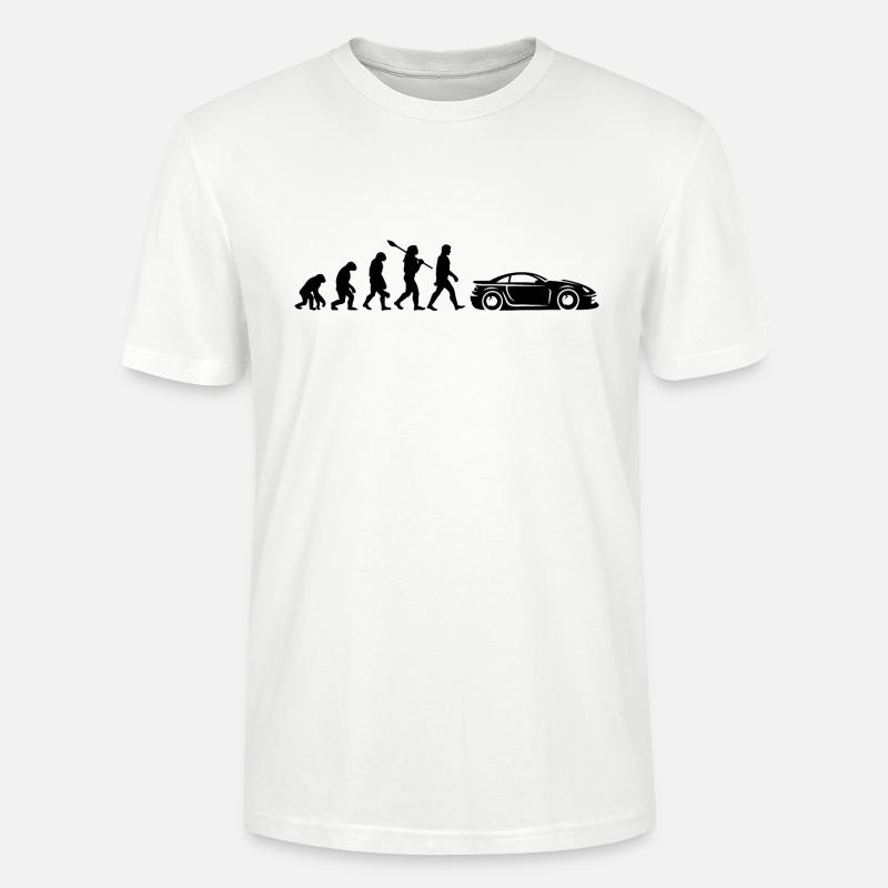 Auto De Sport Evolution - Stanley/Stella Unisex Bio-T-Shirt CRAFTER - Weiß