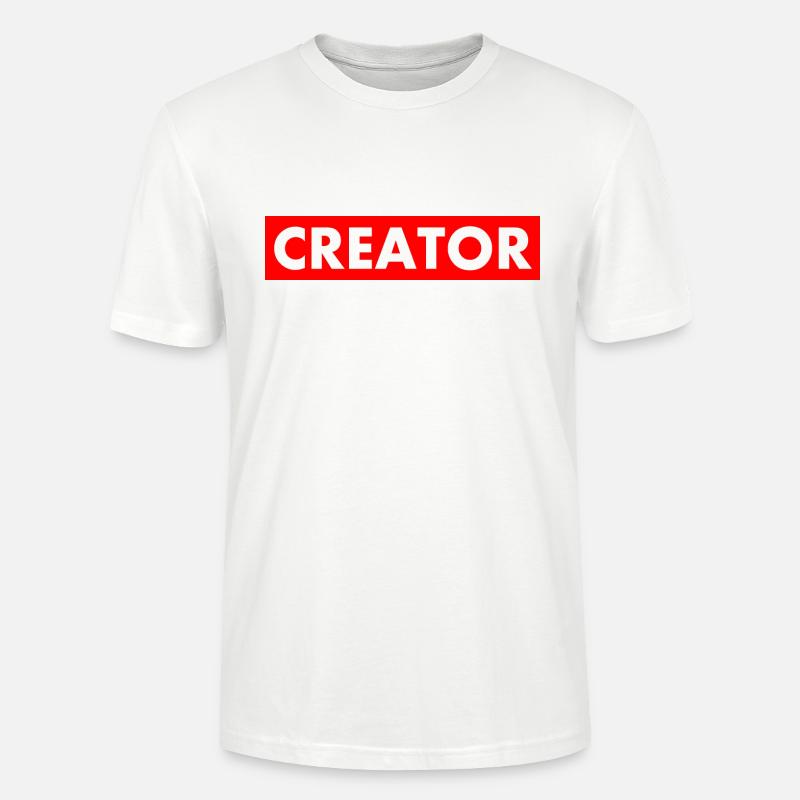 Creator - Stanley/Stella Unisex Bio-T-Shirt CRAFTER - Weiß