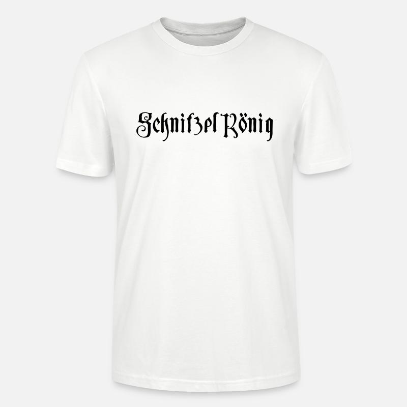 Schnitzelkönig - Stanley/Stella Unisex Bio-T-Shirt CRAFTER - Weiß