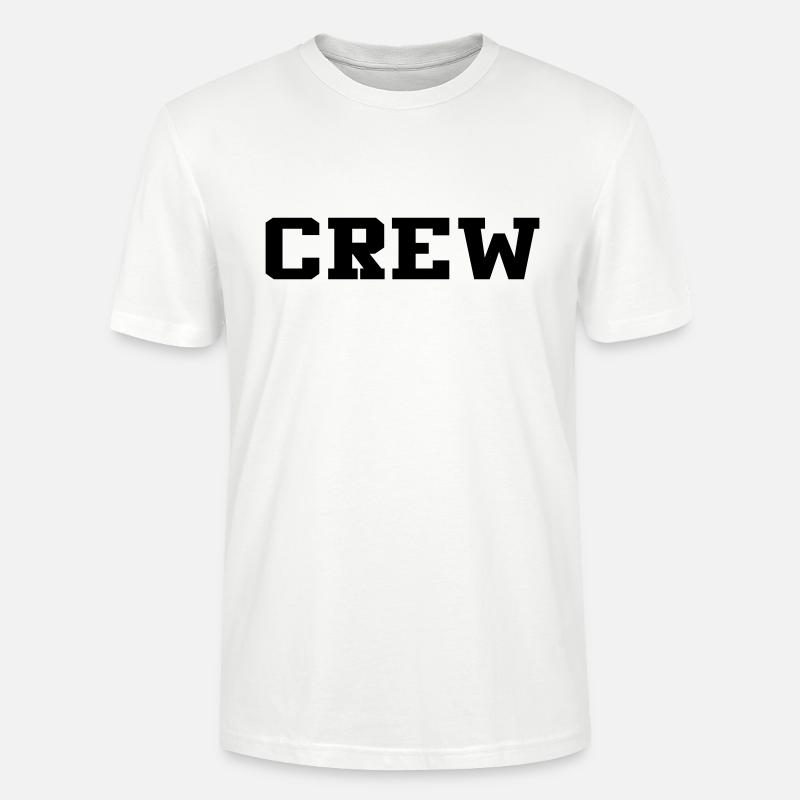 crew - Stanley/Stella Unisex Bio-T-Shirt CRAFTER - Weiß