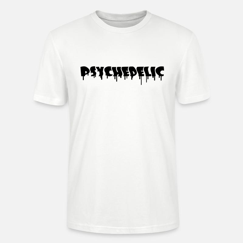 Psychedelic Graffiti - T-shirt bio CRAFTER Stanley Stella Unisexe - blanc