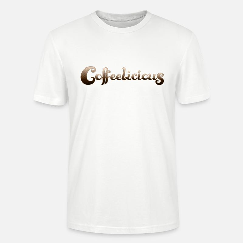 Coffeelicious - Stanley/Stella Unisex Bio-T-Shirt CRAFTER - Weiß
