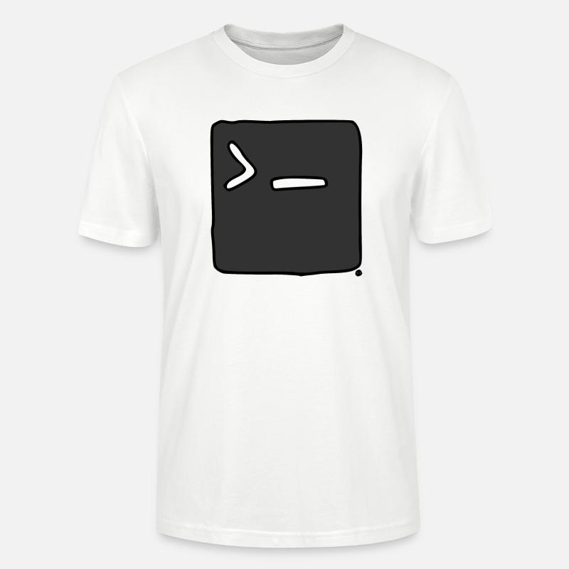 Eingabeaufforderung Terminal Computer CMD - Stanley/Stella Unisex Bio-T-Shirt CRAFTER - Weiß