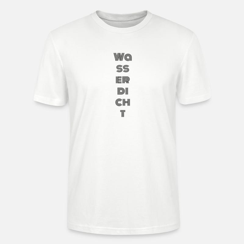 Wasserdicht - Stanley/Stella Unisex Bio-T-Shirt CRAFTER - Weiß
